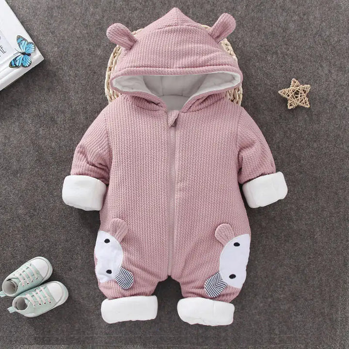 Cute Warm Cotton Baby Bodysuit Cozy Romper for Little Ones - Totostore