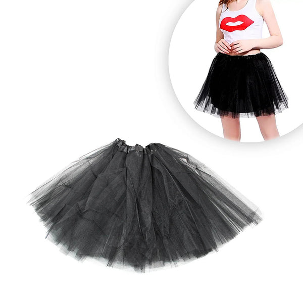 Fantasy Ballet Carnival Skirt - Tulle Short Party Accessory for a Smooth and Fun Look