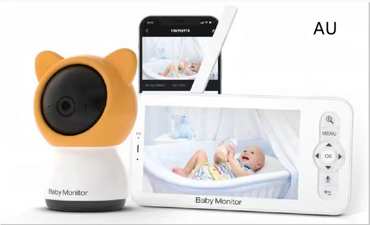 5-Inch HD Wireless Baby Monitor - Perfect for Peaceful Parenting - Totostore