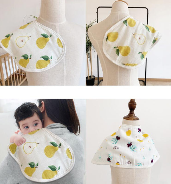 Stylish Bandana Bibs Cute Baby Feeding Smock and Drool Towel Scarf - Totostore