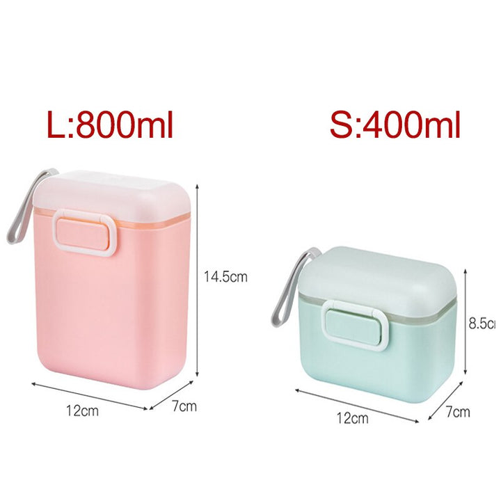 New Baby Milk Powder Portable Baby Food Storage Box Essential Cereal Infant Milk Powder Box Toddle Snacks Container - Totostore