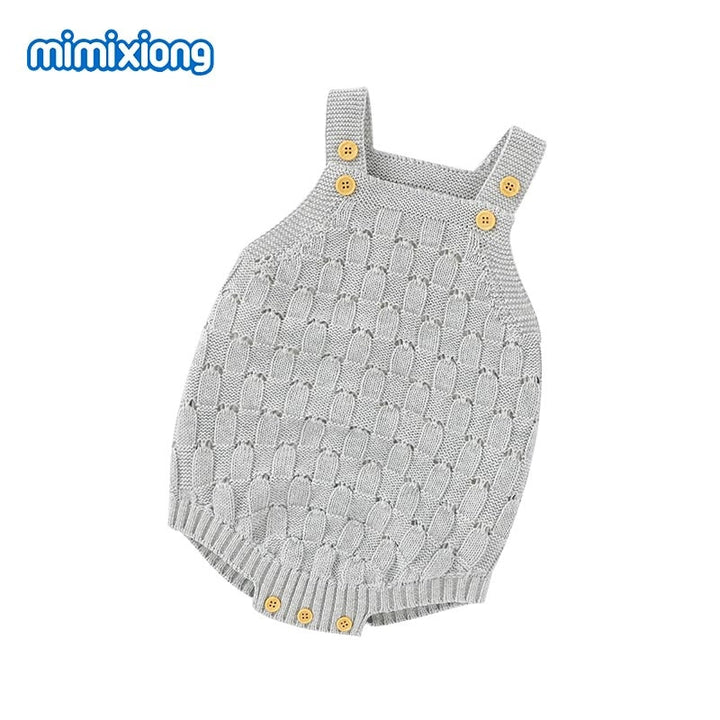 Newborn Solid Knit Bodysuits - Perfect for Baby Boys and Girls - Totostore