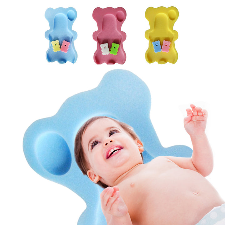 Cute Non-Slip Baby Bath Sponge Mat - Essential Mom Must-Have for Baby Care - Totostore