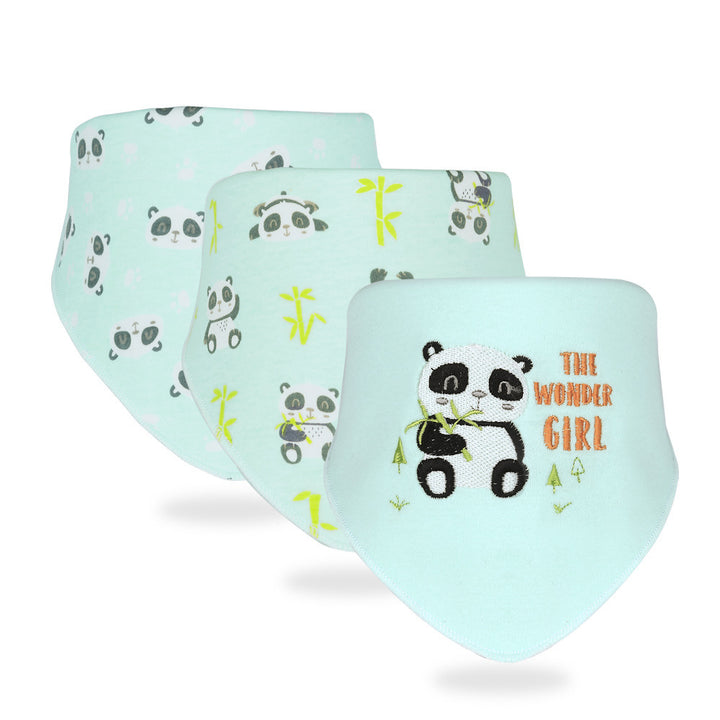 Soft Printed Cotton Saliva Towel for Babys Comfort - Practical and Adorable Design - Totostore