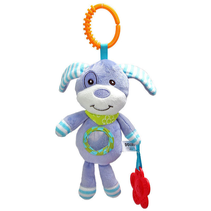 Plush Hanging Toy for Babies - Soft Fabric Rattle Wind Chime - Ideal for Bedside Playtime - Totostore