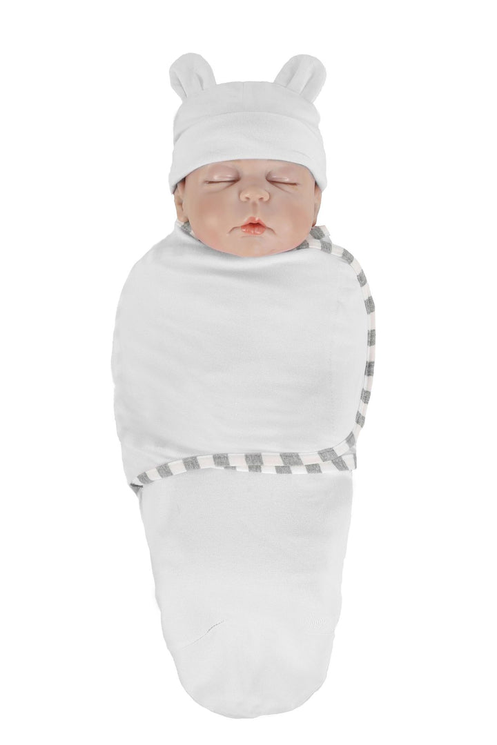 Monogrammed Baby Sleep Sack - Soft and Cozy Wrapped Sleeping Bag for Infants - Totostore