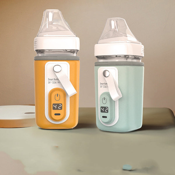 Pigeon Baby Bottle Insulation Cover - Keep Your Babys Milk at a Constant Temperature with this Insulation Artifact - Night Milk Heating and Adjustable for Your Convenience