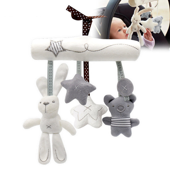 Rabbit Car Hanging Music Bed Around - Baby Nursery Dcor - Totostore