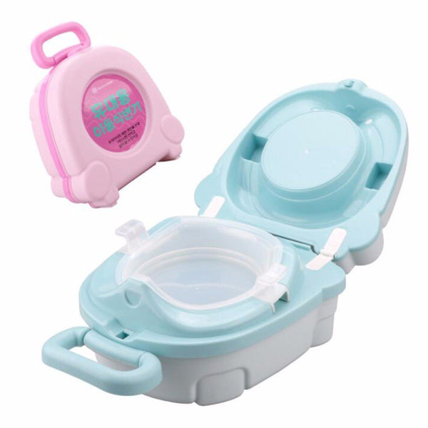 Kids Travel Potty - Portable Emergency Toilet for Camping Car Trips Potty Training - Totostore