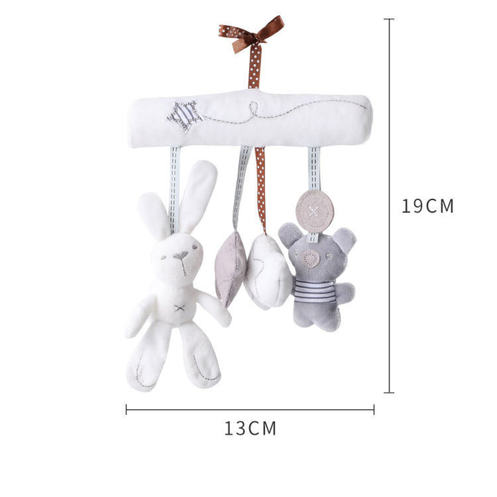 Rabbit Car Hanging Music Bed Around - Baby Nursery Dcor - Totostore