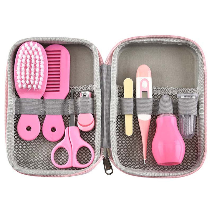 8pcs/set Baby Nail Scissors Clipper Portable Infant Child Healthcare Tools Sets Newborn Grooming Care Kits for Toddler Gift - Totostore