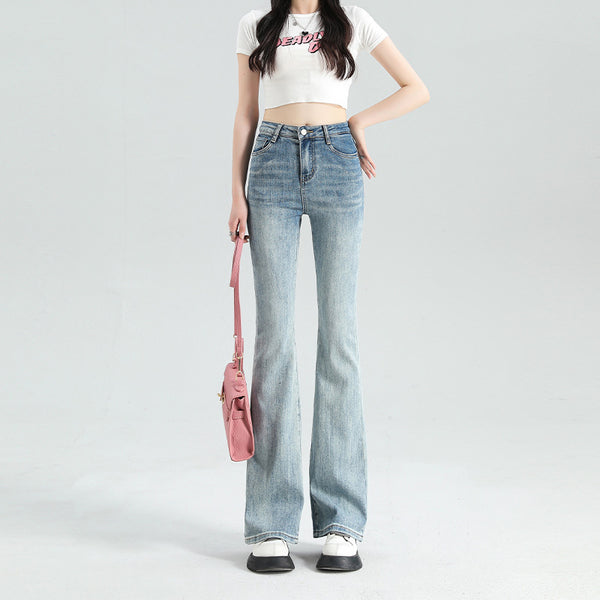 Gradient Bootcut Pants for Women - Stylish  Slimming