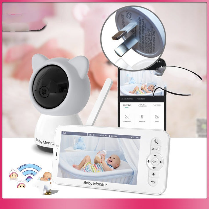 5-Inch HD Wireless Baby Monitor - Perfect for Peaceful Parenting - Totostore