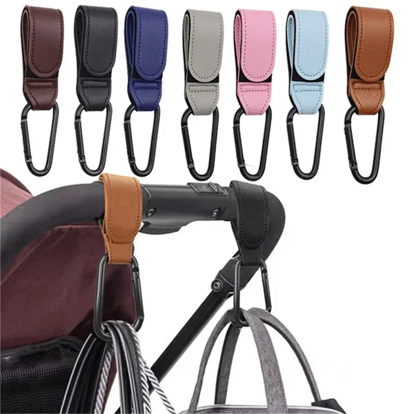 PU Leather Baby Stroller Hooks - Totostore