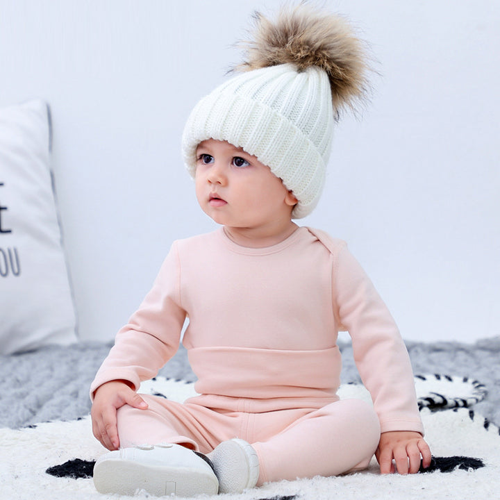 AutumnWinter Baby Underwear Set - Soft Cotton Bottoming Clothes for Cozy Little Ones - Totostore