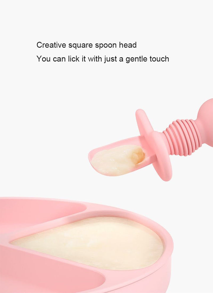 Baby silicone food fork and spoon - Totostore