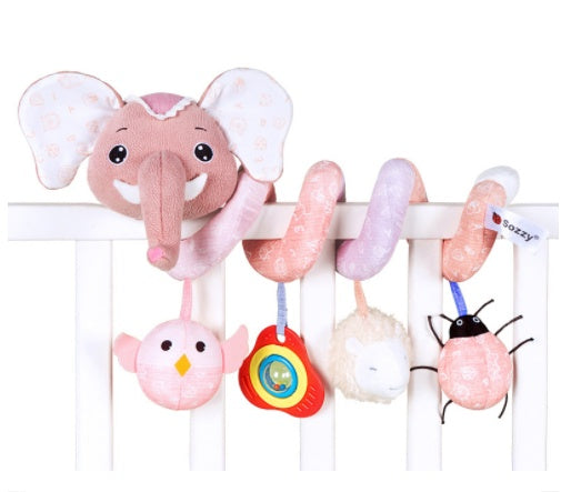 Plush Car Hanging Bed Toy for Babies - Perfect Baby Gift - Totostore