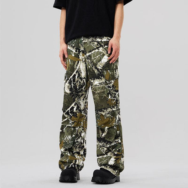 New American Camouflage Cargo Pants for Men - Lightweight  Durable