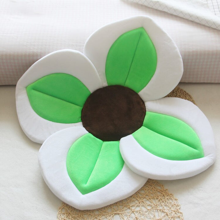 80CM Baby Bath Mat Blooming Bath Tub Flower Baby Bath Sink Safe Newborn Infant Shower Bathing Foldable Security Petal Seat Pads - Totostore