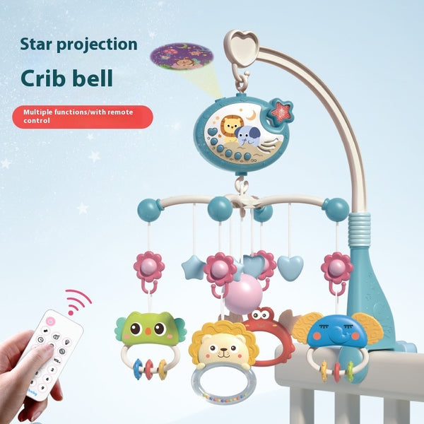 Multifunctional Baby Music Bed Bell Toy Rotating Bedside Entertainment for Little Ones - Totostore