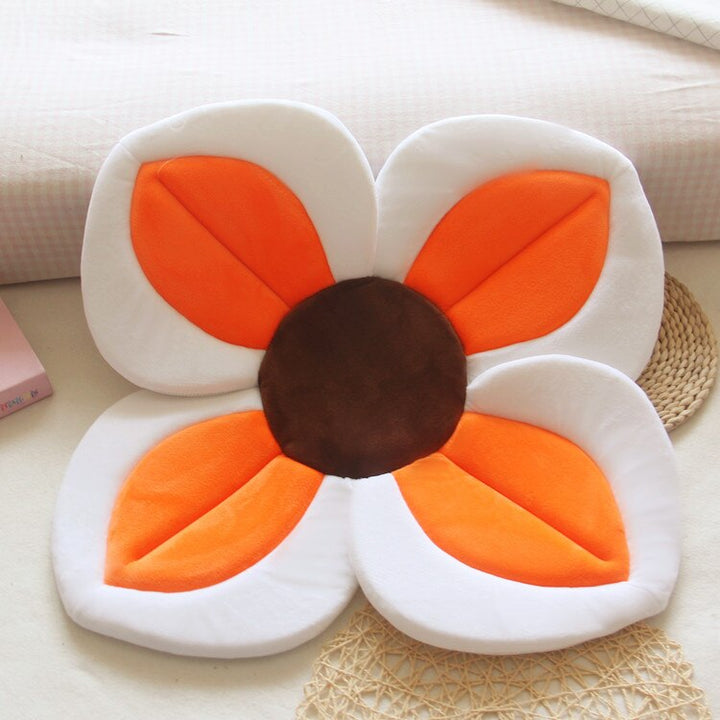 80CM Baby Bath Mat Blooming Bath Tub Flower Baby Bath Sink Safe Newborn Infant Shower Bathing Foldable Security Petal Seat Pads - Totostore