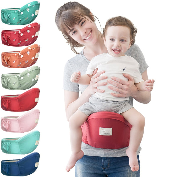 Adjustable Baby Carrier with Stool and Sling - Multi-Purpose Infant Hip Seat Backpack for Comfortable Walks - Totostore