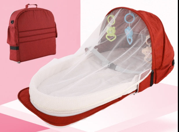 Portable Foldable Bionic Baby Anti-Mosquito Isolation Bed - Easy to Use and Carry - Totostore