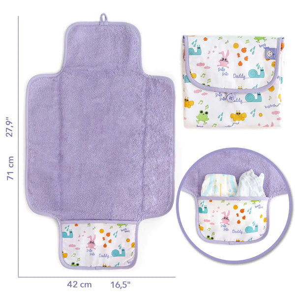 MilkMoo Friends Baby Diaper Changing Pad - Soft Durable for Easy Diaper Changes - Totostore