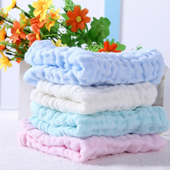 1 Piece Baby Bath Towels 100% Cotton Gauze Solid New Born Baby Towels Ultra Soft Strong Water Absorption Baby Care - Totostore