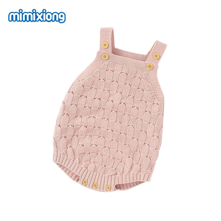 Newborn Solid Knit Bodysuits - Perfect for Baby Boys and Girls - Totostore