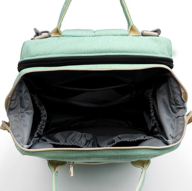 2-in-1 Multifunctional Baby Travel Crib Bag Portable Large Capacity Shoulder Strap - Totostore