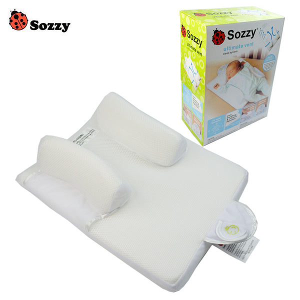 SOZZY Baby Sleep Pad - Comfortable Anti-Turnover Pillow for Infants in Bed - Totostore