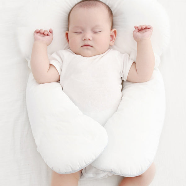 Summer Breathable Baby Pillow for Correct Head Shape and Comfortable Sleep - Anti-Bias Head Guard and Stereotype Corrector for Newborns - Totostore