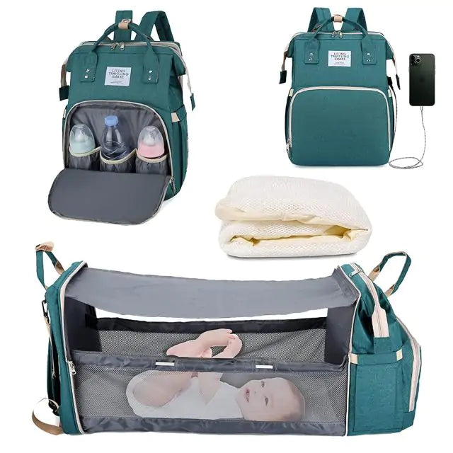 Portable Baby Bed - Foldable Baby Bassinet for Travel and Home Use - Totostore