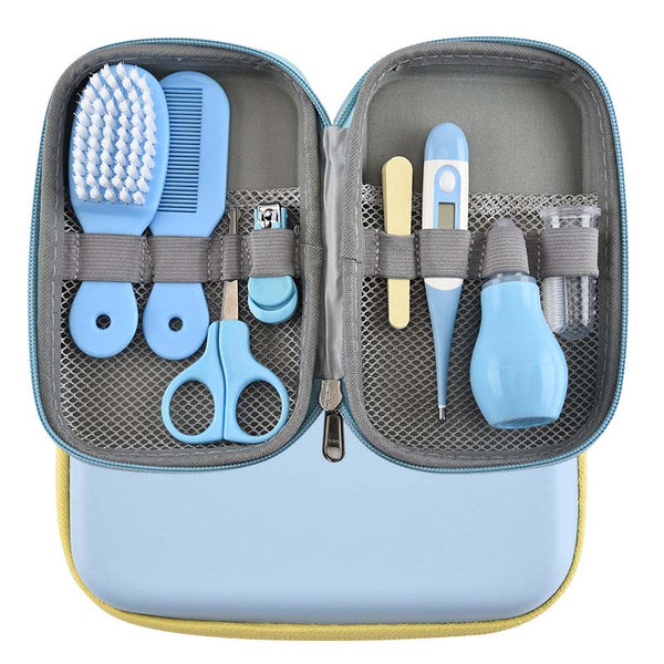 8pcs/set Baby Nail Scissors Clipper Portable Infant Child Healthcare Tools Sets Newborn Grooming Care Kits for Toddler Gift - Totostore