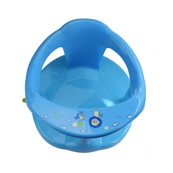 Newborn baby bath stool with suction cup anti slip fall baby hug type bath chair, children's bathroom stool - Totostore