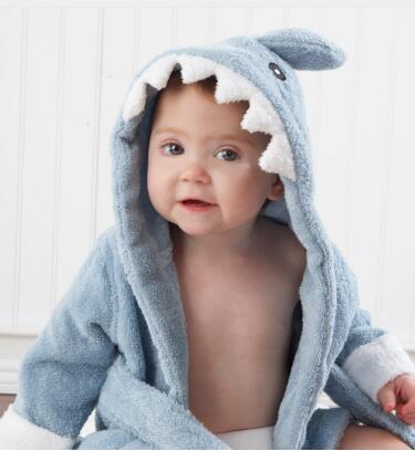 16 Designs Hooded Animal modeling Baby Bathrobe/Cartoon Baby Spa Towel/Character kids bath robe/infant beach towels - Totostore