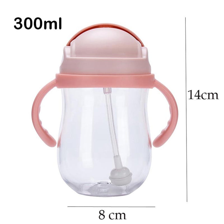 Silica Gel Sippy Cup with Straw - Perfect for Kids Toddlers and Newborns - Totostore