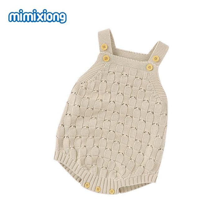 Newborn Solid Knit Bodysuits - Perfect for Baby Boys and Girls - Totostore