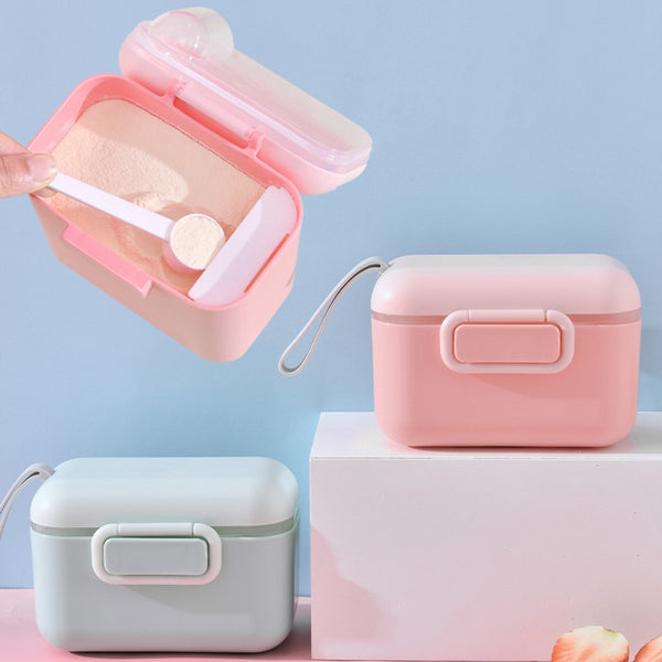 New Baby Milk Powder Portable Baby Food Storage Box Essential Cereal Infant Milk Powder Box Toddle Snacks Container - Totostore