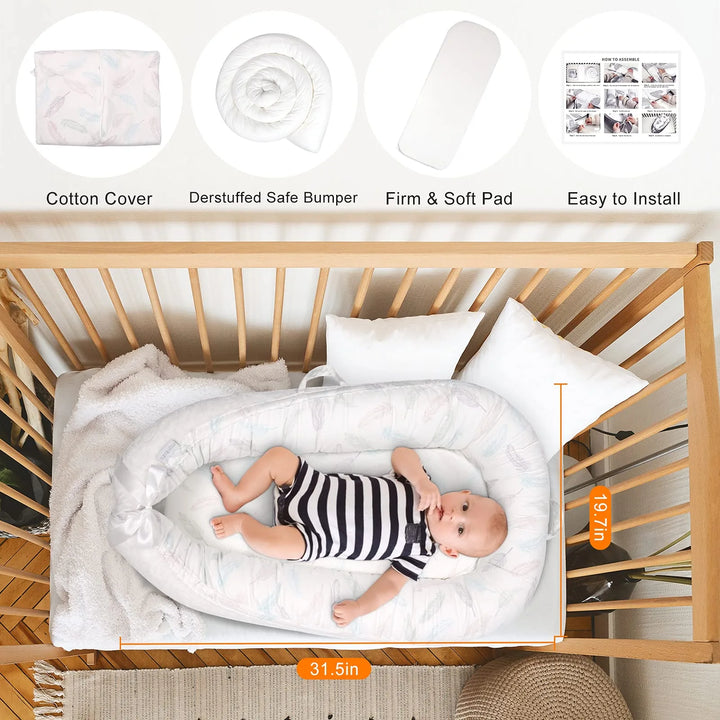 Portable Little Onesie Crib Comfort On-the-Go - Totostore