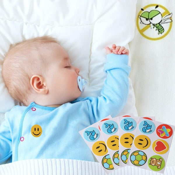 Football-Shaped Mosquito Repellent Patches Stickers - 120 Pcs Safe and Long-Lasting Anti-Mosquito Paste - Totostore