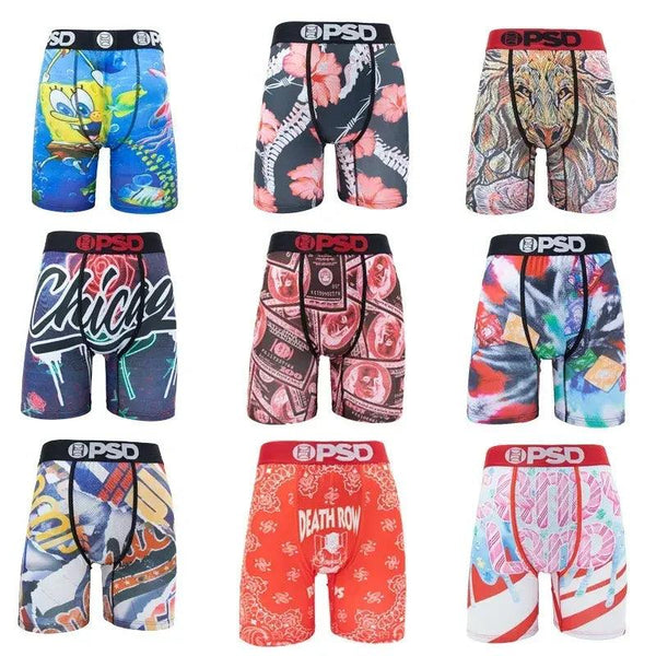 Stylish Mens Printed Boxers - Premium Fashion Underwear for Every Occasion