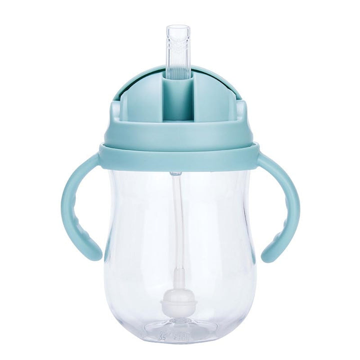 Silica Gel Sippy Cup with Straw - Perfect for Kids Toddlers and Newborns - Totostore