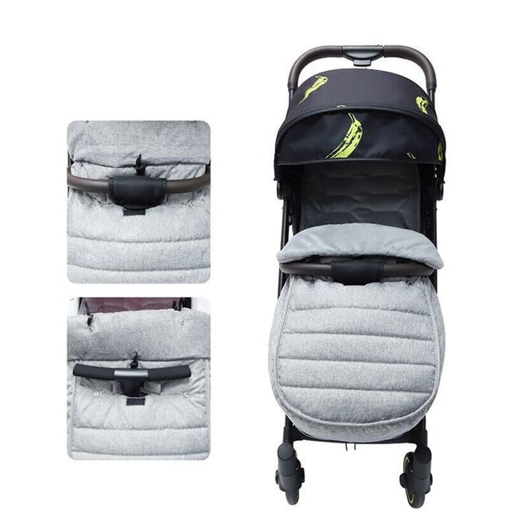 Cozy Windproof Winter Sleepsack for Newborns - Stroller Footmuff Pram Cushion - Totostore