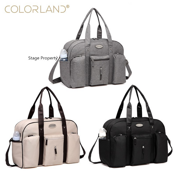 Large Capacity Colorland Baby Diaper Bag Organizer - Perfect for Strollers Maternity Use and On-the-Go Moms - Totostore