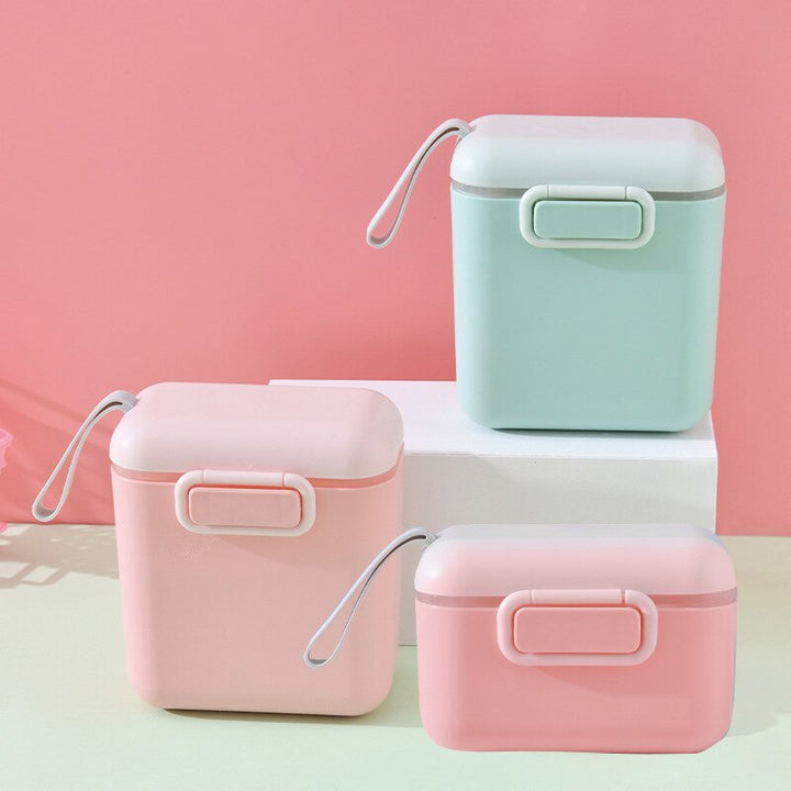 New Baby Milk Powder Portable Baby Food Storage Box Essential Cereal Infant Milk Powder Box Toddle Snacks Container - Totostore