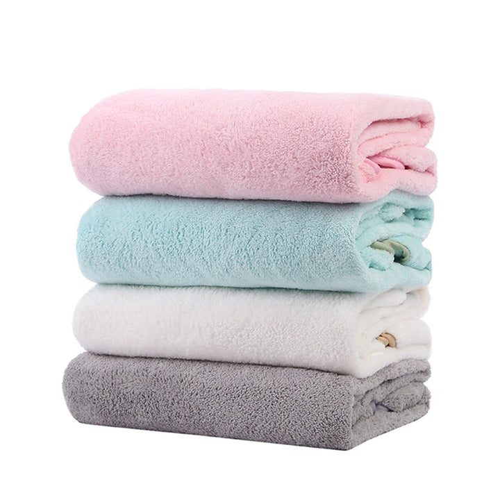 Soft Hooded Baby Poncho Bath Towel - Perfect for Newborns and Infant Bath Time - Totostore