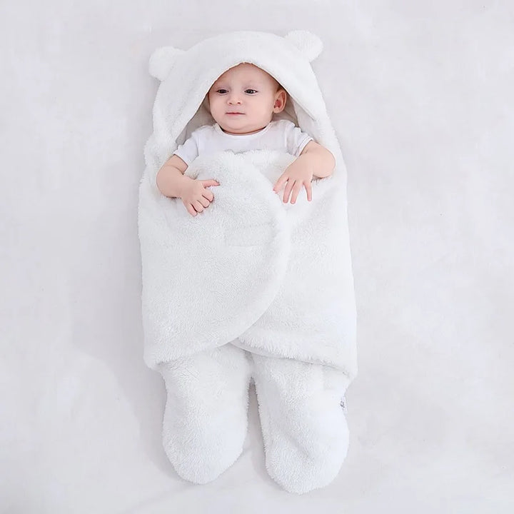 charsFluffy Fleece Baby Sleeping Bag - Newborn Receiving Blanket for Boys and Girls - Totostore