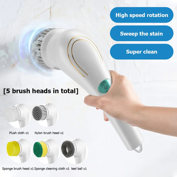 Multifunctional Electric Cleaning Brush - Totostore